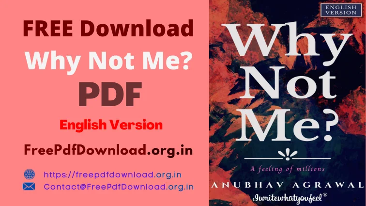 Why Not Me Book PDF Download